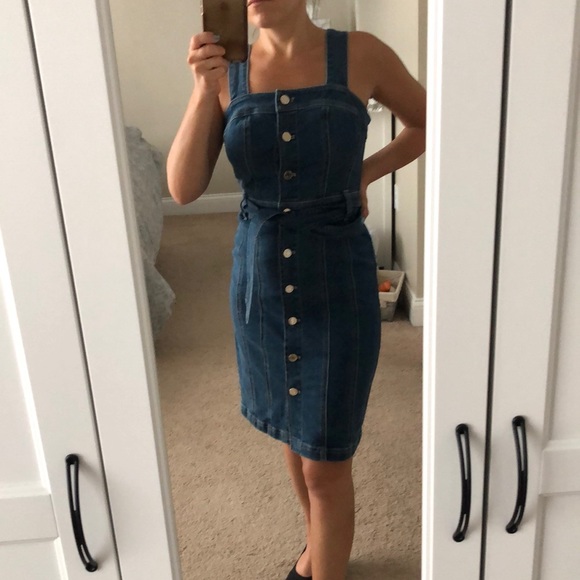WHBM Denim Dress - Picture 3 of 11